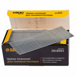 Цвяхи планкові 50*1,25*1мм для пневмостеплера 5000шт Sigma (2818501)