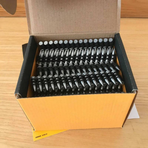 Цвяхи високої щільності (HD) для DCN890 довжиною 25 мм, діаметром 3.7 мм та діаметром головки 6.3 мм, 1005 шт, DeWALT DCN8902025