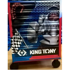 Тумба на колесах для інструментів, 7 ящиків з тормозом (уп.1) арт. 87434-7B