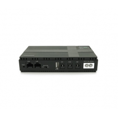 UPS-18W для роутерів/комутаторів/PON/POE-430, 5//9/12V, 1/2A, Li-ion 10400MAh, Black, BOX