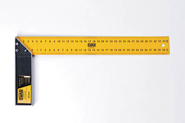 Кутник будівельний 350мм (сталевий) СИЛА