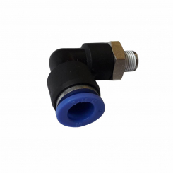 Кутник Ø 8 -1/2 z пластиковий для шлангів EMC 8-04 EPL