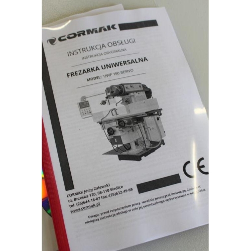 Універсальний фрезерний верстат CORMAK UWF 150 SERVO