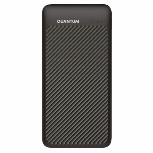 Універсальний мобільний акумулятор Power bank Quantum QM-PB1010 black 10 000mAh 3.7V (2-USB)