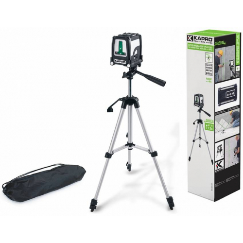 Рівень лазерний (зелений лазер) 872G_SET KAPRO