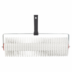 Валик голчастий аераційний для наливної підлоги 120×400мм з ручкою (рамкоподібна) біла голка SIGMA (8313621)