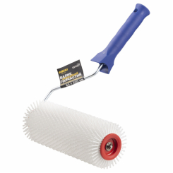 Валик голчастий аераційний для наливної підлоги 80×200мм з ручкою біла голка SIGMA (8313221)