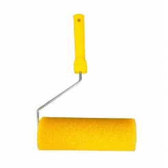 Валик структурний поролоновий MASTERTOOL 80х230 мм d 6 мм з ручкою 92-6104