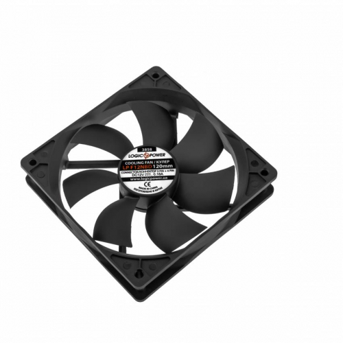Вентилятор 3pin + 4pin 120 мм (Molex живлення) BLACK LP F12NBD
