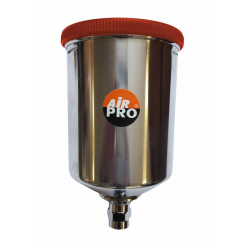 Верхній бачок алюмінієвий 0,6 л для фарбопультів Air Pro STP-600