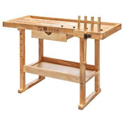 Верстак столярний в комплекті з висувним ящиком і затискними кулачками Holzmann WB 126