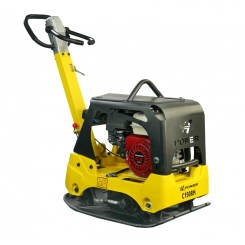 Віброплита GPC160-LCRH, з гідравлічним реверсом, Loncin G200 6,5к.с., 153кг, розмір плити 700*430, лита плита