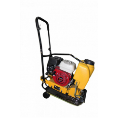 Віброплита MS90-4 Honda GX160 5,5к.с. 83кг. розмір плити 530*500мм з бачком для води+коврик+колеса