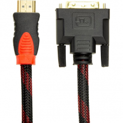 Відео кабель PowerPlant HDMI – DVI, 1.5м