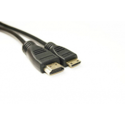 Відео кабель PowerPlant HDMI - mini HDMI, 2м, позолочені конектори, 1.4V