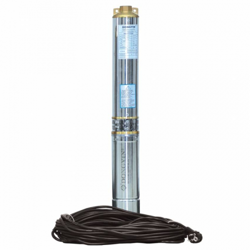 Відцентровий свердловинний насос 1,1 кВт H 87 (66) м Q 100 (60) л / хв Ø 102 мм (кабель 45 м) AQUATICA (DONGYIN) (777474)