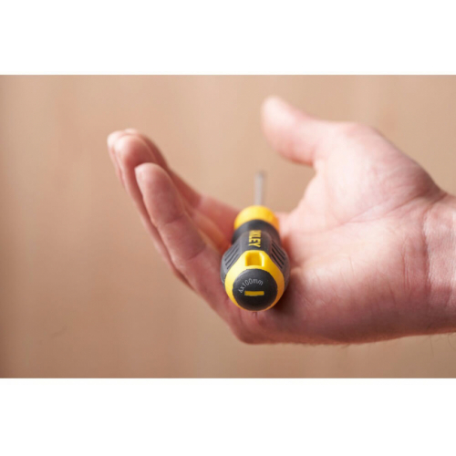 Викрутка Cushion Grip довжиною 100 мм з паралельним жалом під шліц SL 4.0 STANLEY STHT16195-0