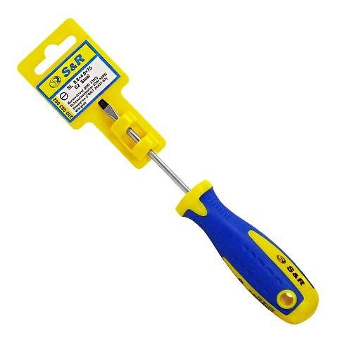 Викрутка S & R серії S2 з профілем SL4 х 0.8 x 75мм