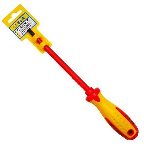 Викрутка S & R з профілем SL6.5 х 1.2 x 150мм 1000 V