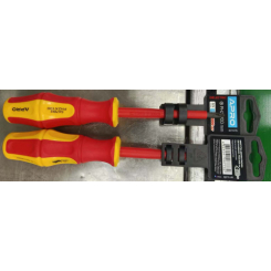 Викрутка діелектрична PH2x100 CrV (Phillips) обгумована APRO