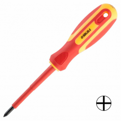 Викрутка діелектрична хрестова PH1x80мм 1000В CrV Sigma (4008141)