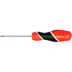 Викрутка хрестова "Philips" YATO PH0, l=75 мм [12/96/384]