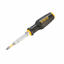 Викрутка - набір FULL FIT 6 Way з двома змінними бітами DeWALT DWHT66569-0