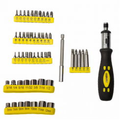 Викрутка насадки торцеві та биті 51шт CrV Sigma (4002131)