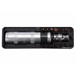 Викрутка-тримач ударна YATO з насадками 15 шт