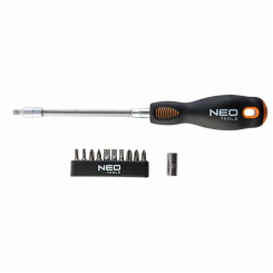 Викрутка з гнучким стрижнем, набір 12 шт