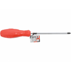 Викрутка з хрестоподібним шліцом YATO: PH2, робоча l= 150 мм [12/180]
