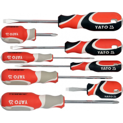 Викрутка YATO, l=38/75/100мм, набір 8шт. [4/16], шт