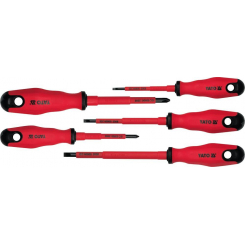 Викрутки діелектричні YATO до 1000 V, Набір 5 шт. [20/40]
