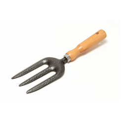 Вила садові MASTERTOOL з дерев'яною ручкою 265х80 мм 14-6192