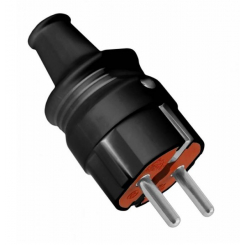 Вилка RIGHT HAUSEN STANDARD пряма із/з чорна HN-021092