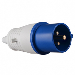 Вилка однофазна АСКО ВП 16А/3 ( A0080010001 )