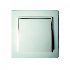 Вимикач RIGHT HAUSEN KIRA 1-й внутр. білий HN-016011