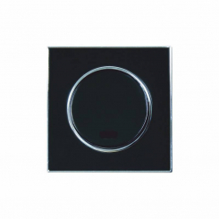 Вимикач RIGHT HAUSEN LAURA 1-й внутр. з підсв. чорний