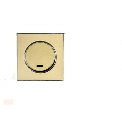 Вимикач RIGHT HAUSEN LAURA 1-й внутр. з підсв. золото