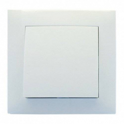 Вимикач RIGHT HAUSEN VELENA 1-й внутр. білий