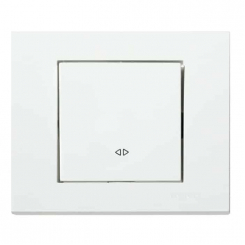 Вимикач реверсивний білий GRANO