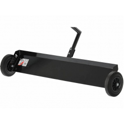 Вирівнювач грунту ручний на колесах YATO; робоча зона- 105 см висота- 15 см, держак- 100 см [10]