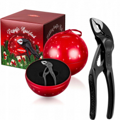 COBRA XS кліщі переставні сантехнічні з фіксатором, 28 мм (1"), под ключ 24 мм, L-100 мм, Cr-V,