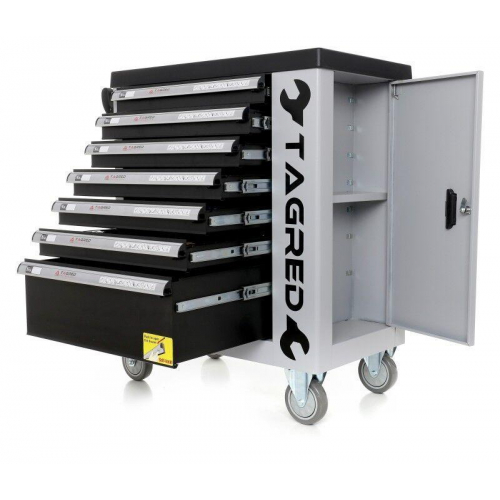 Візок для майстерні з інструментами TAGRED TA212, 215 ел