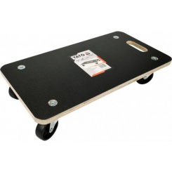 Візок-платформа YATO 575х 300х 18 мм на 4 колесах Ø= 75 мм, навантаж.- 200 кг, h= 110 мм