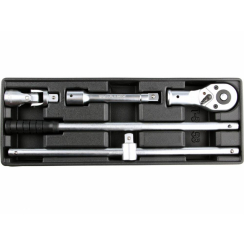 Вклад до інструментальної шафи YATO, інстр-ти до торцевих ключів з квадр. 3/4", 385x175x41 мм, 4 ел