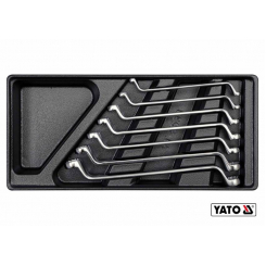 Вклад до інструментальної шафи YATO: ключі накидні 7шт, 6х7, 8х9, 10х11, 12х13, 14х15, 16х17, 18х19мм