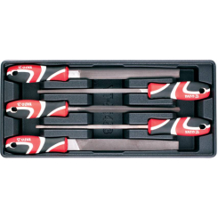 Вклад в інструментальну шафу YATO, слюсарні напилки 5 елем.