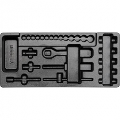 Вклад в інструментальну шафу порожню YATO, для торцевих головок з ключами YT-5541.