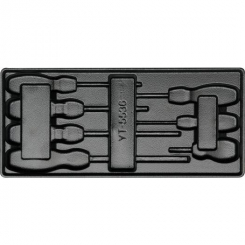 Вклад в інструментальну шафу порожню YATO, для викруток YT-5536